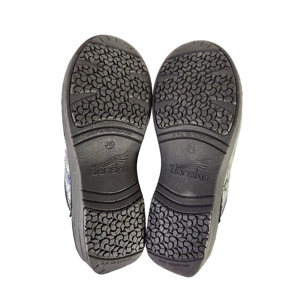 Dansko XP 2.0 Patent Leather Clog Womens EU38 US 7.5 8 Multi Dot Multicolor - Picture 9 of 9